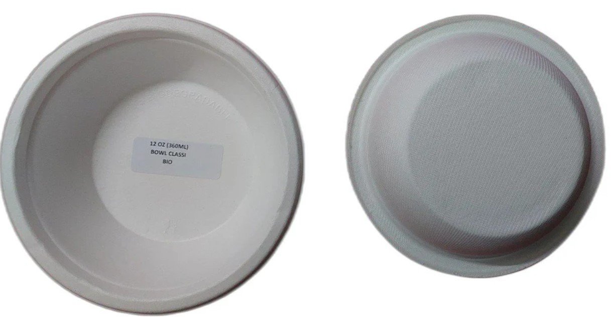 350ml Bowl Round Sugarcane Bagasse Sauce Bowl Wholesale Price (PACK of 2400)