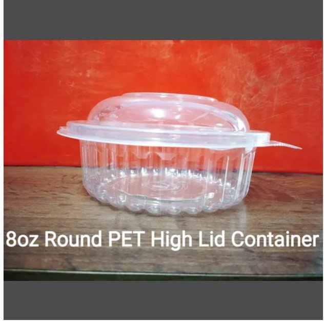 12oz Hinged Dome Lid Container